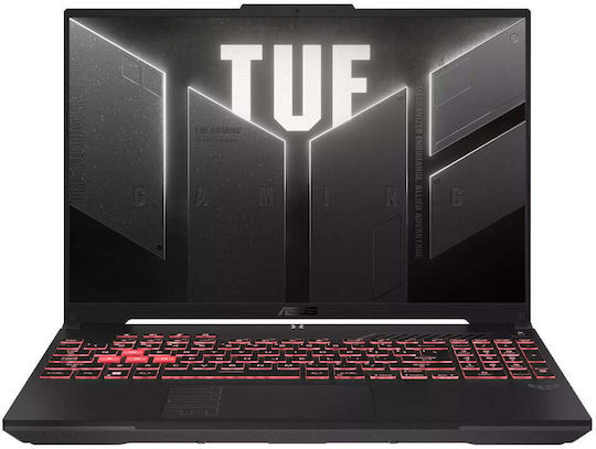 Asus TUF Gaming A16 16" FHD+ (Ryzen 7-260/32GB/1TB SSD/GeForce RTX 5050/W11 Home) Jaeger Gray (Международна английска клавиатура)