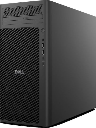 Dell Pro Max Tower T2 Desktop PC (Ultra 7-265/32GB DDR4/1TB SSD + 2TB HDD/RTX 2000 Ada/W11 Pro)