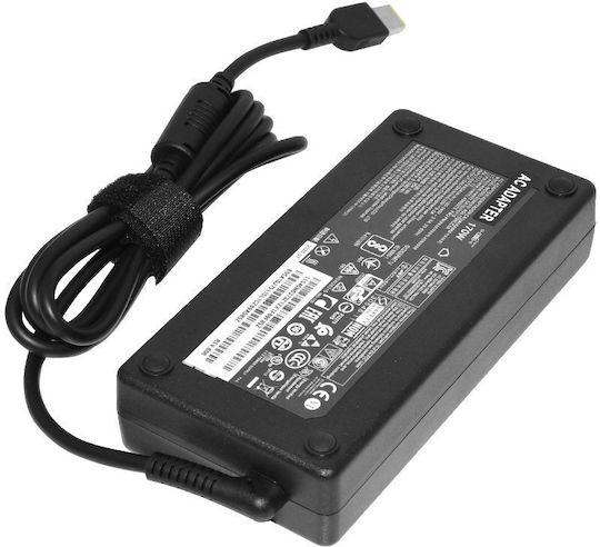 Захранващ адаптер за лаптопи Lenovo 20V 8.5A 170W правоъгълен конектор