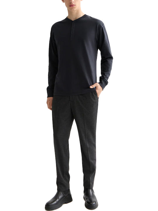 Finch Trousers Elastic in Regular Fit Gray