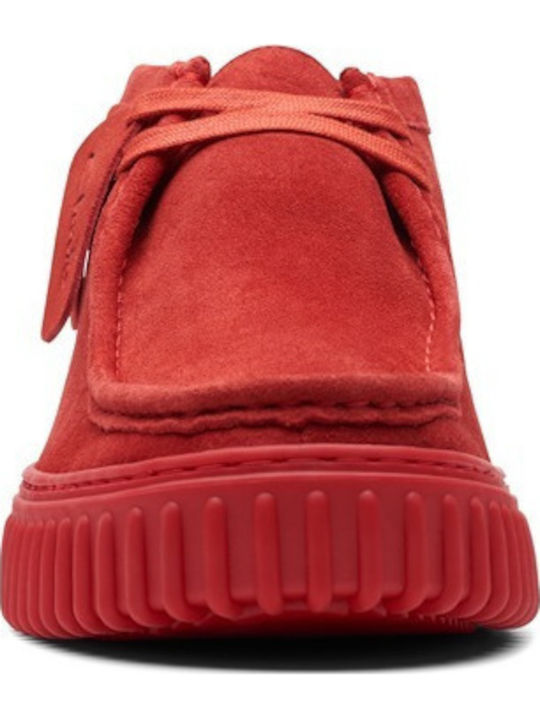 Torhill Hi Suede Κόκκινα Ανδρικά Μποτάκια
