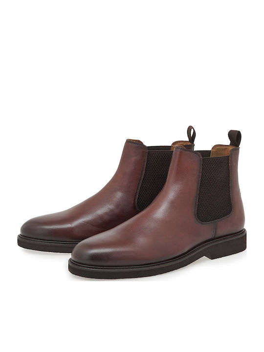 Leather Tabac Brown Men's Boots