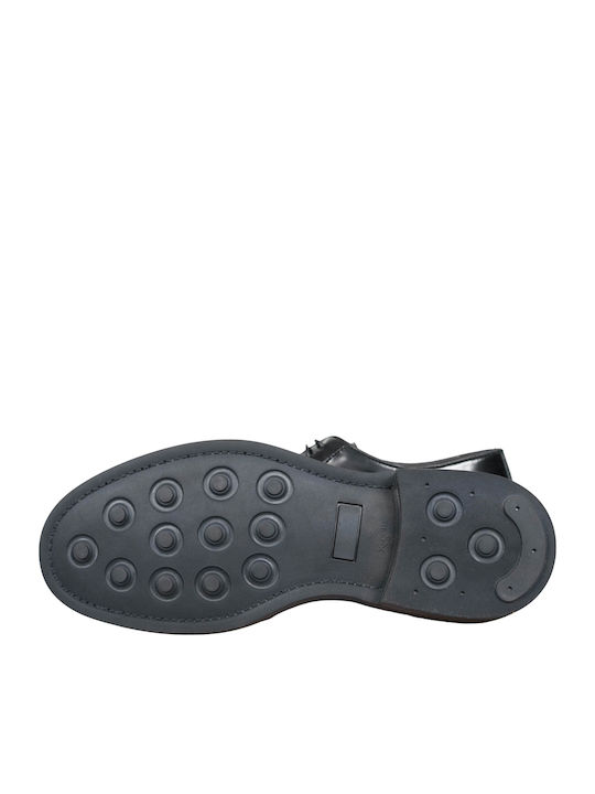 Men's Leather Casual Shoes Black