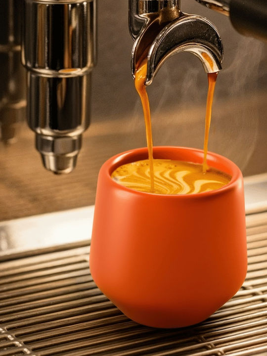 Miamio Σετ Φλιτζάνια Espresso Κεραμικά Μπεζ 90ml 4τμχ