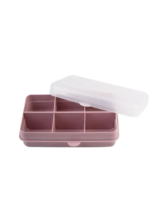 Melii Cutie pentru Mâncare Plastic Roz 114ml 1buc