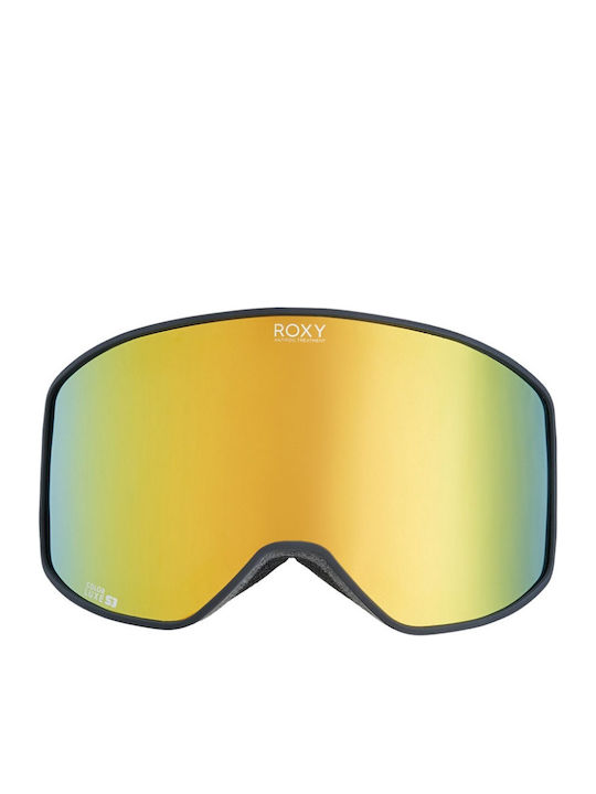 Roxy Storm Ski- & Snowboardbrille Erwachsene Schwarz mit Linse in Schwarz Farbe Roxy Storm Ski- & Snowboardbrille Erwachsene Schwarz mit Linse in Schwarz Farbe