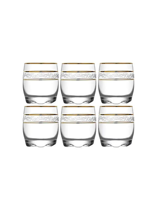 Set de pahare din Sticlă 80ml 6buc