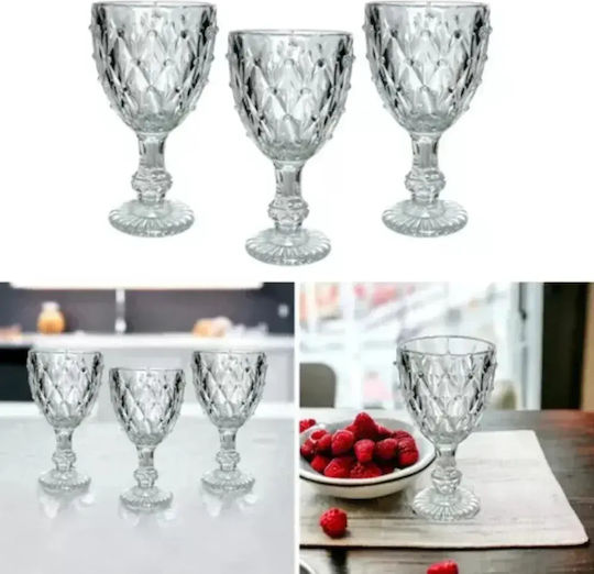 Set de pahare pentru Vin Alb din Sticlă 200ml 6buc