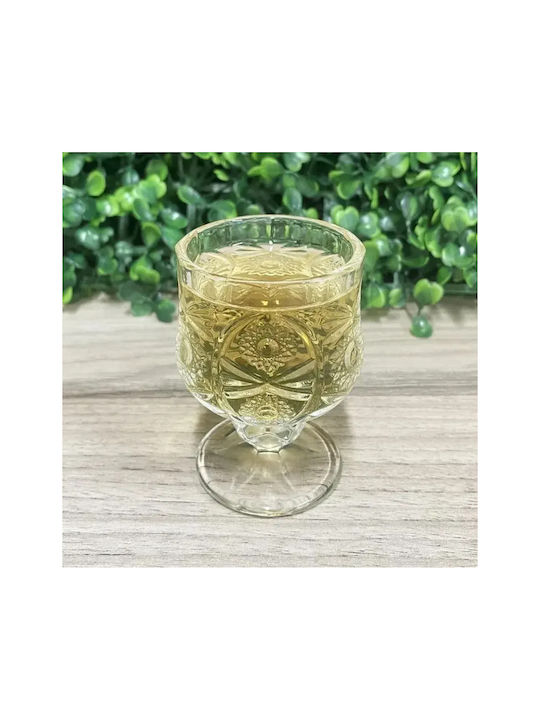 Set de pahare pentru Vin Alb din Sticlă 150ml 6buc