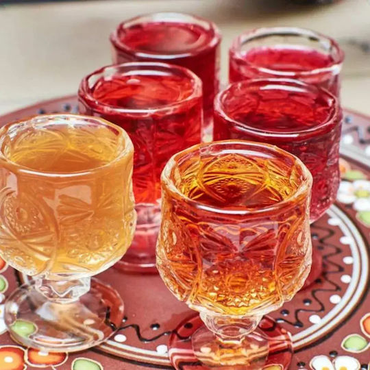 Set de pahare pentru Vin Alb din Sticlă 150ml 6buc