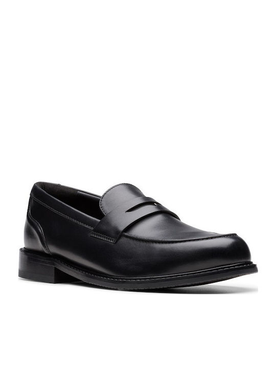 Leder Herrenschuhe Schwarz