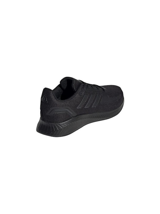 Run Falcon 2.0 Herren Sportschuhe Laufen Core Black / Grey Six