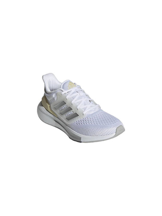EQ21 Run Sport Shoes Running Cloud White / Matte Silver / Sandy Beige Met