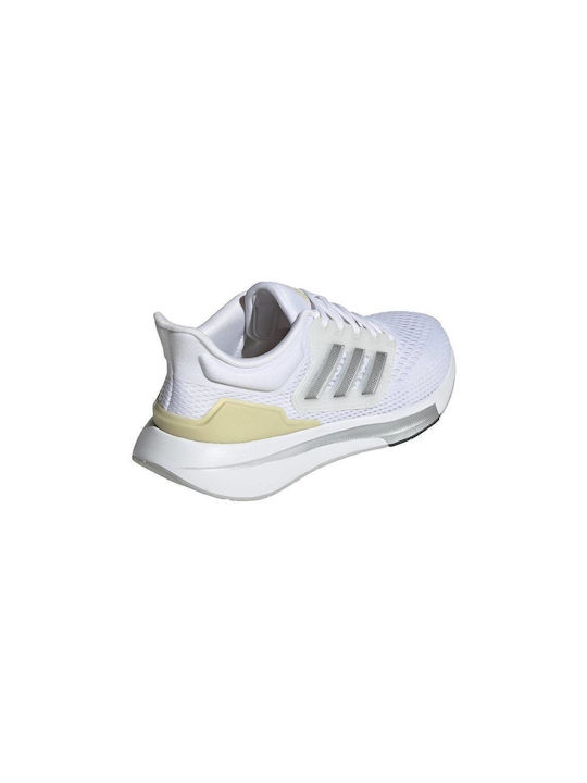 EQ21 Run Sport Shoes Running Cloud White / Matte Silver / Sandy Beige Met