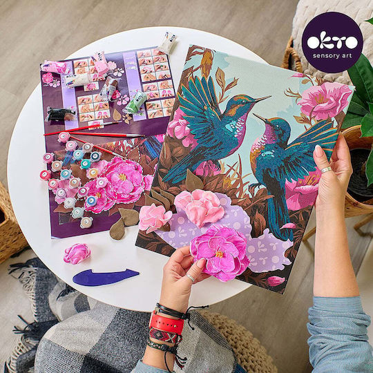 Okto Painting Set Wooden 40x30cm