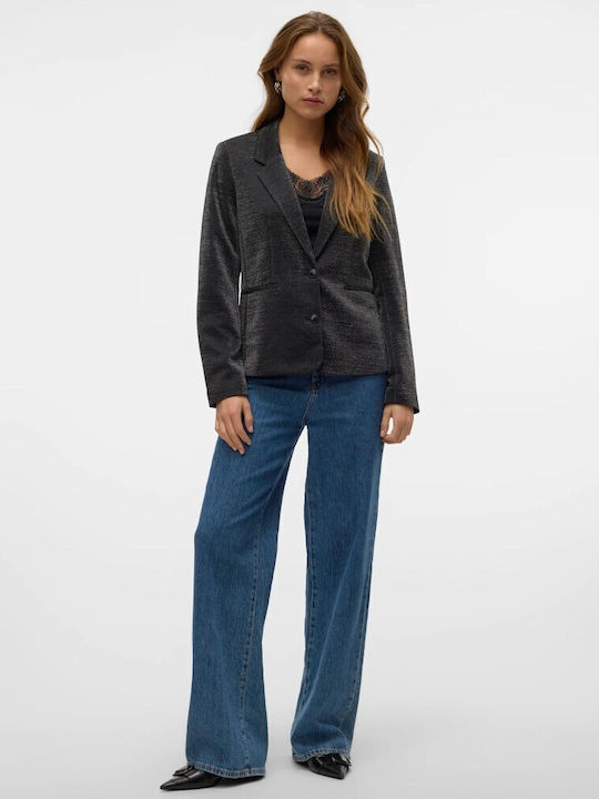 Vero Moda Γυναικείο Σακάκι Μαύρο