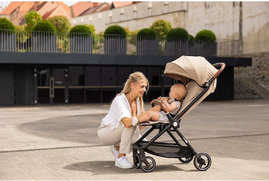 FreeOn Bold Baby Stroller Suitable for Newborn Beige 6.9kg