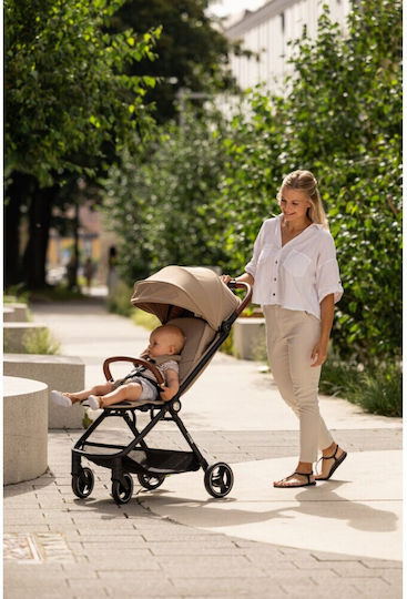 FreeOn Bold Baby Stroller Suitable for Newborn Beige 6.9kg