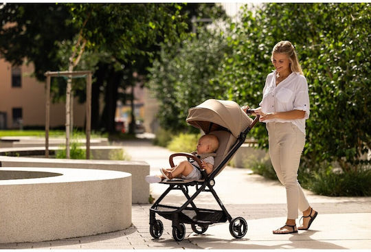 FreeOn Bold Baby Stroller Suitable for Newborn Beige 6.9kg