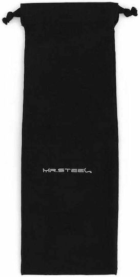Steel Πρωκτική Σφήνα Ασημί
