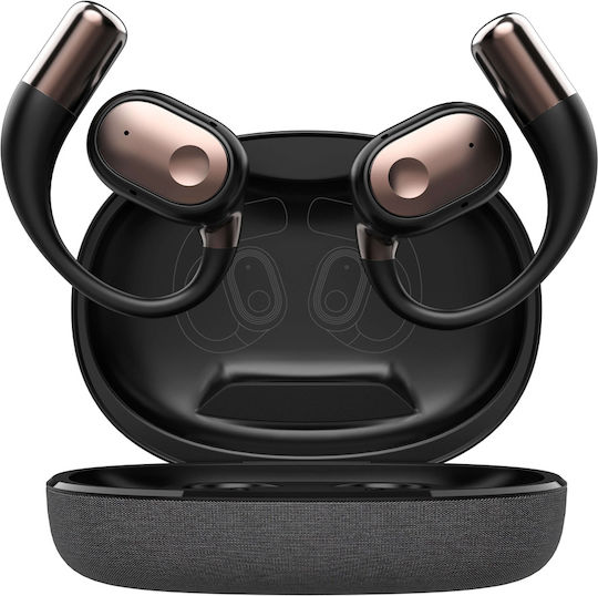 Ldnio T11 Open Ear Bluetooth Handsfree Ακουστικά με Αντοχή στον Ιδρώτα και Θήκη Φόρτισης Μαύρα