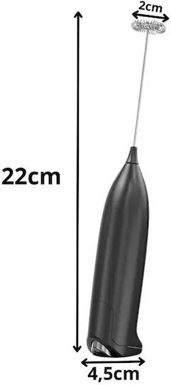Verk Group Milk Frother Hand Battery Black