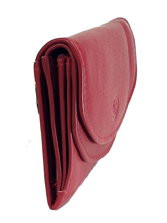 CG 116 Klein Leder Damen Geldbörse Rot