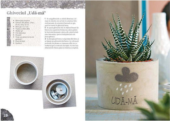 Decoratiuni Interioare Din Beton Pentru Incepatori - Idei Creative - M. Dawidowski, A. Diepolder, S. Gut, E. Reith, S. Rogaczewsk-nogai
