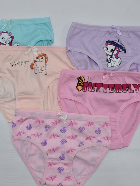 Biyo Set of Kids' Briefs Multicolored 5pcs