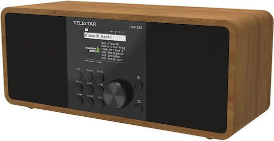 TELESTAR Top 250 Настолно Радио DAB+ Wood