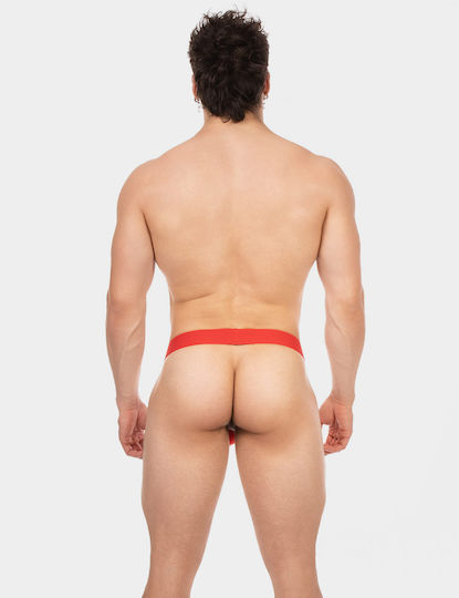 Barcode Berlin Herren Sexy Slip Rot