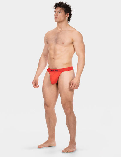 Barcode Berlin Herren Sexy Slip Rot