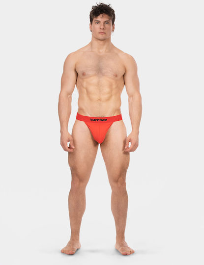 Barcode Berlin Herren Sexy Slip Rot
