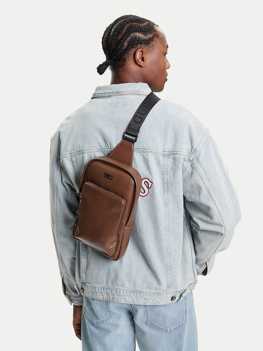 Guess Backpack Καφέ