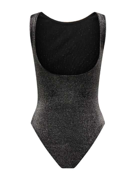 Sleeveless Bodysuit Black