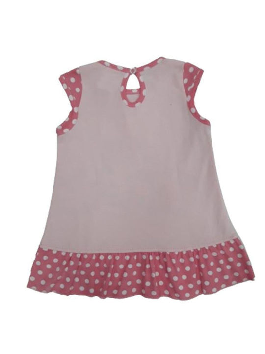 Rochie Fete Fără Mâneci Set Cu Chilot Fuchsia