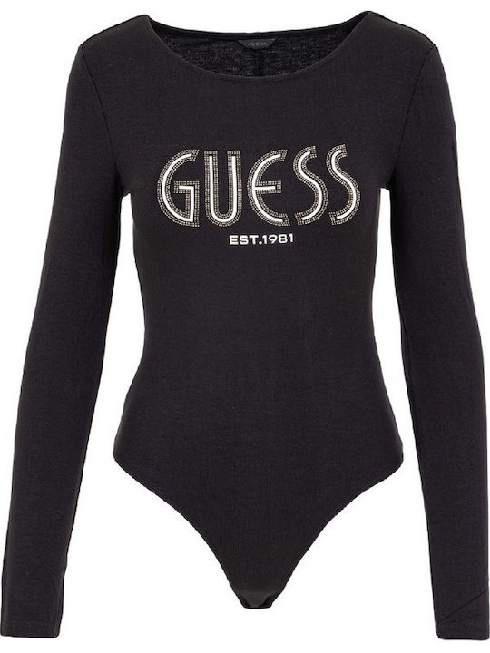 Guess Κορμάκι W5yp05k68d2 Black