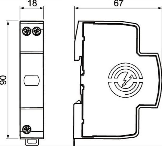 OBO Bettermann Panel Lightning Protection 20kA