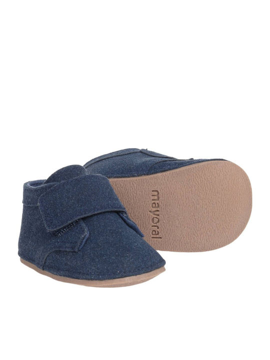 Mayoral Baby Booties Navy Blue desert