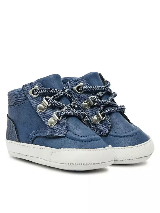 Mayoral Baby Booties Blue