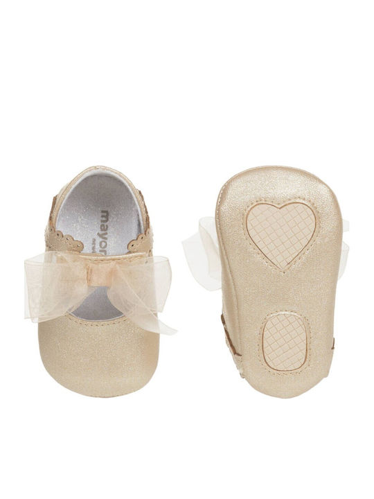 Mayoral Baby Ballerinas Beige
