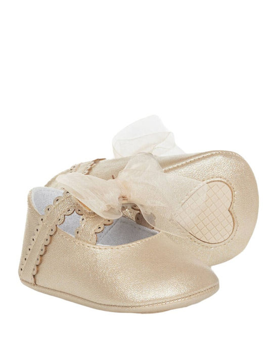Mayoral Baby Ballerinas Beige