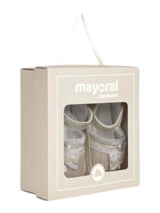 Mayoral Baby Espadrilles Beige