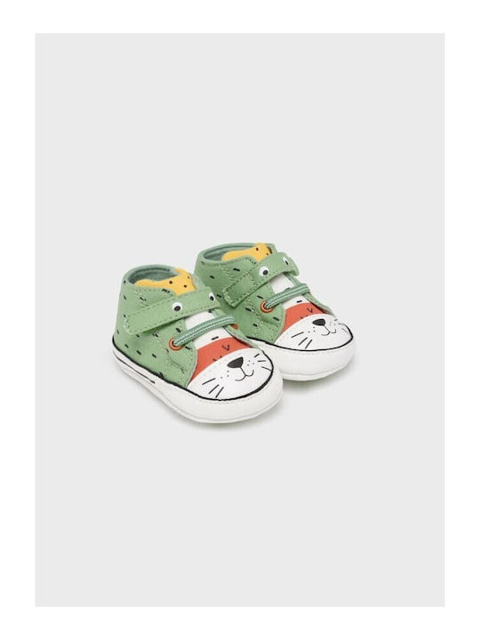 Mayoral Βρεφικά Sneakers Αγκαλιάς Πράσινα