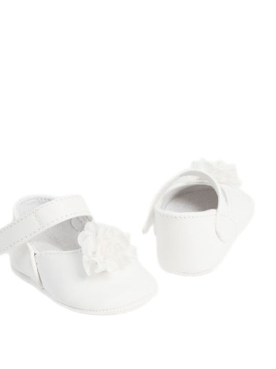 Mayoral Baby Ballerinas White