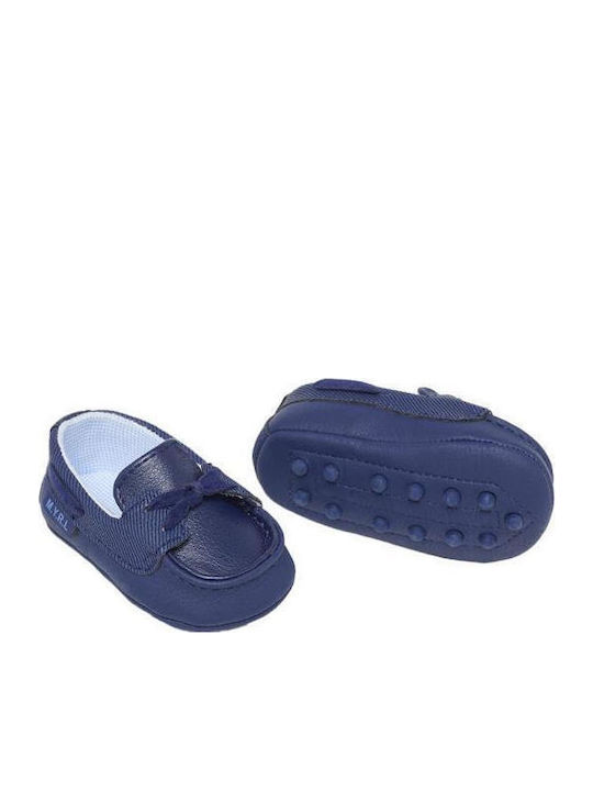 Mayoral Baby Moccasins Navy Blue