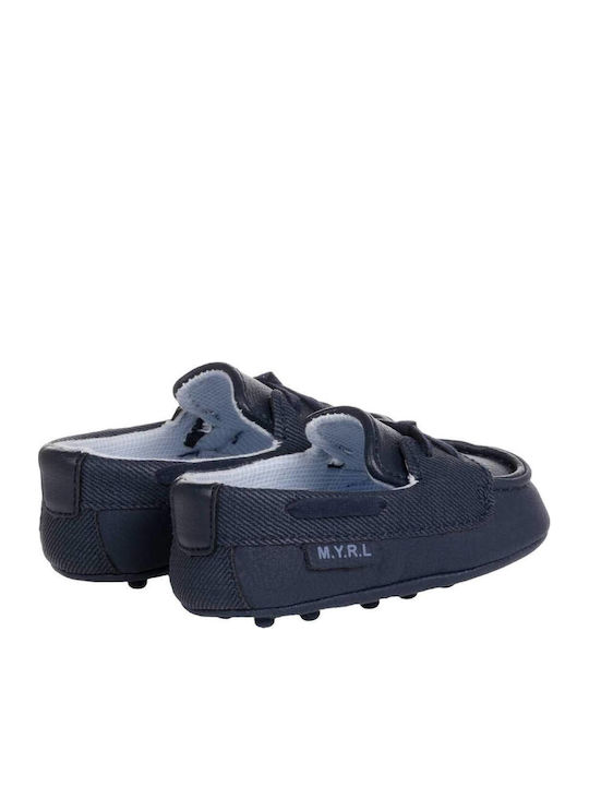Mayoral Baby Moccasins Navy Blue