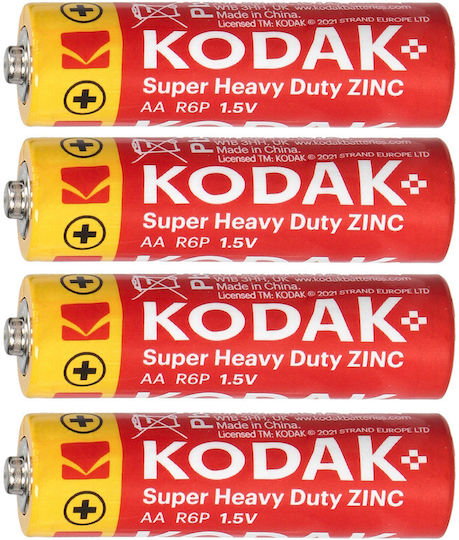 Kodak Alkaline Batterien AA 1.5V 4Stück