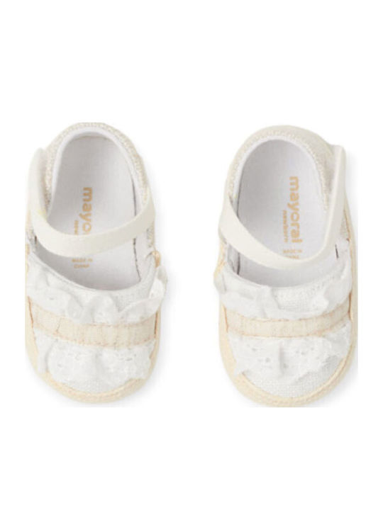 Mayoral Baby Espadrilles White