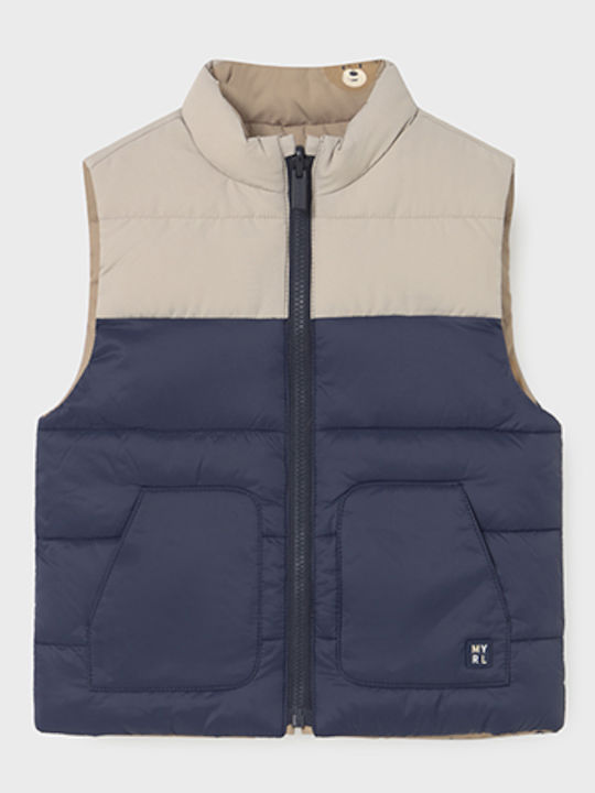 Kinder Freizeitjacke Ärmellos Blue